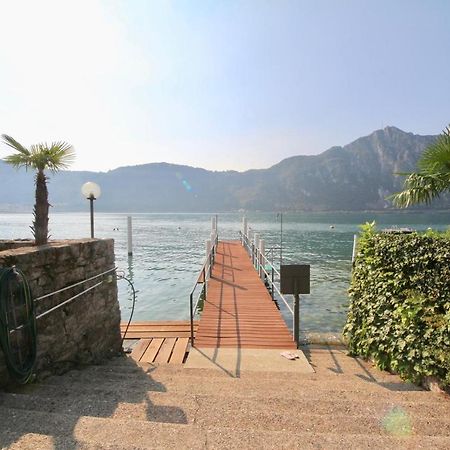 Luganersee, Pool, Strand, Parkplatz, Suite Bissone Ngoại thất bức ảnh